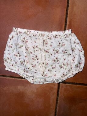 Jamie Kay White‎ Bloom Print Cotton Shorts
